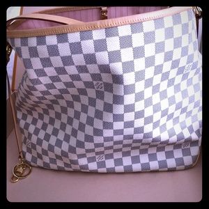 Louis Vuitton Delightful MM in Damier Azur